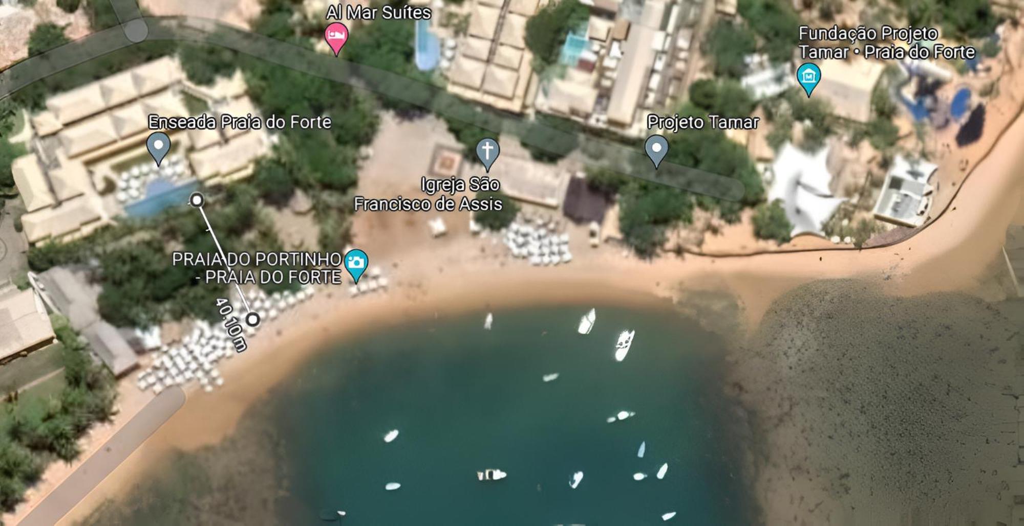 Enseada Praia Do Forte - Vista Mar Praia do Forte Luaran gambar
